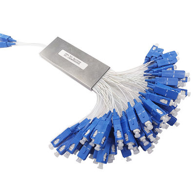 Kompakt Sıkı Tamponlu Fiber Optik PLC Bölücü 1 x 64