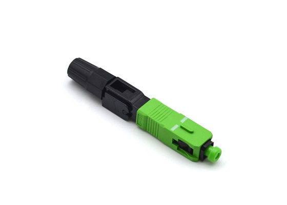 CATV Ön Cilalı SC APC Fiber Optik Hızlı Konektör