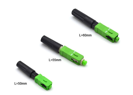 50dB Çok Modlu Fiber Optik Konektör, Hızlı Konektör Sc Apc