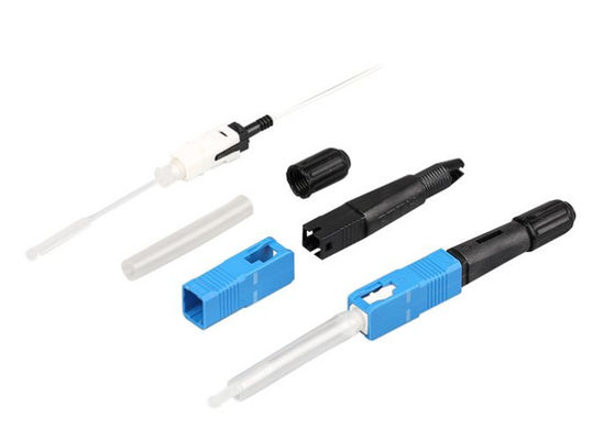 Sıcak Eriyik FTTH SC APC SC UPC Fiber Optik Hızlı Bağlayıcı
