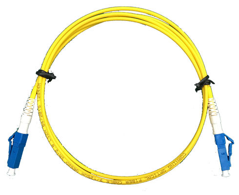 OEM Değiştirilebilirlik 2.0mm FTTH Lc Lc Dubleks Yama Kablosu