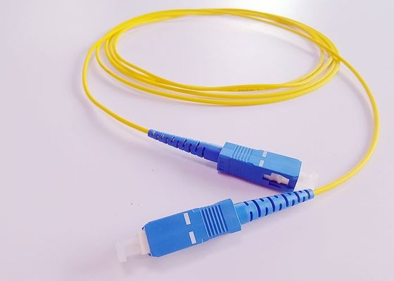 LSZH 2.0mm Ftth Simplex Fiber Optik Yama Kablosu SC UPC
