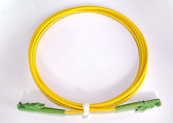 E2000 Tek Çekirdekli Tek Modlu Fiber Kablo, Sc Lc Yama Kablosu