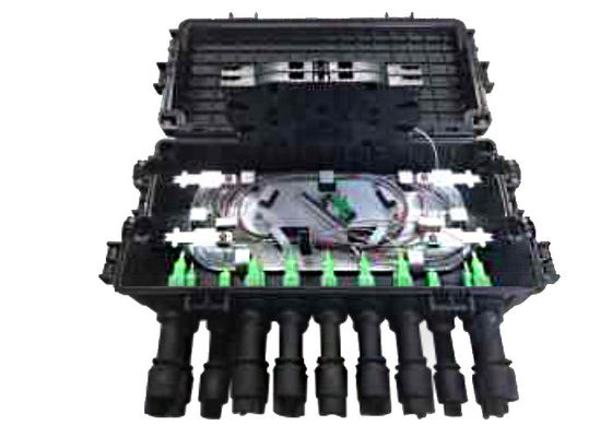Hızlı Bağlantı 16 Bağlantı Noktalı Duvara Montaj FTTH Fiber Optik Ek Kapatma