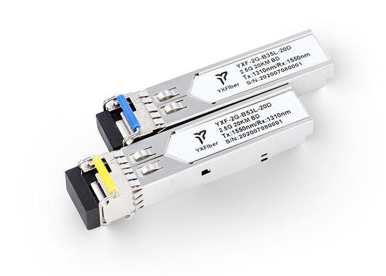 CWDM SMF 155Mbps 40km 60km 80km Fiber Optik Sfp Modülü