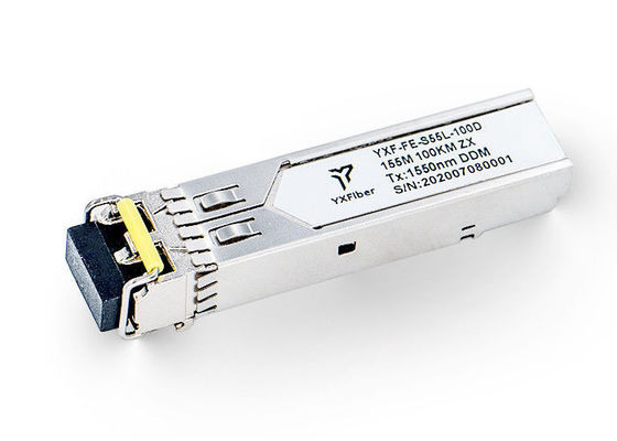 FTTX 40KM WDM DDMI 2.5G SFP Modülü, Sfp Çift Yönlü Alıcı-Verici